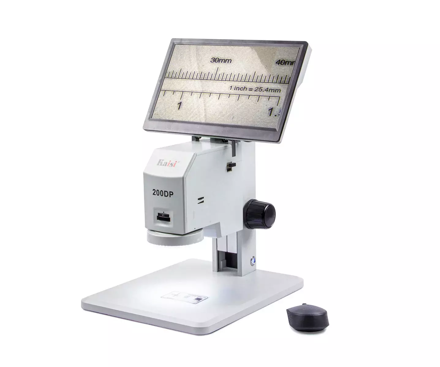 Digitální měřící mikroskop Kaisi 200DP s 12\"LCD monitorem